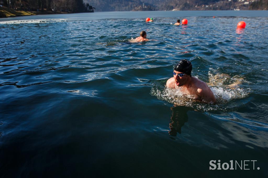 Bled zimsko plavanje rekreacija