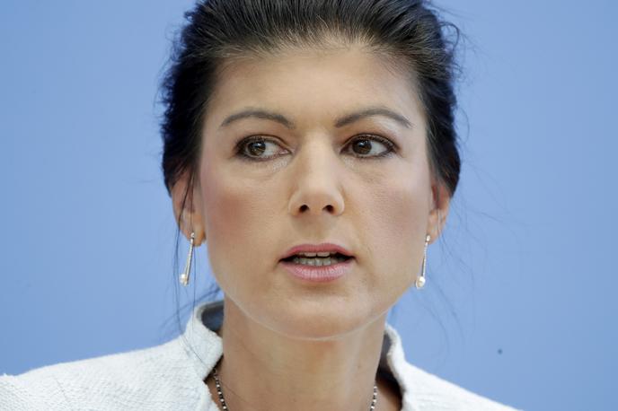 Sahra Wagenknecht | Sahra Wagenknecht je postala ljubljenka nemške skrajne desnice, ker ni želela podpreti sankcij proti Rusiji zaradi invazije Ukrajine. | Foto Guliverimage