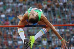 Lia Apostolovski prek 1,91 m na deževnem pokalu v Ljubljani