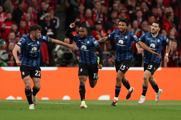 finale evropske lige Atalanta Ademola Lookman | Atalanto je že v 12. minuti v vodstvo popeljal  Ademola Lookman. | Foto Reuters