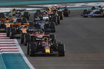 Abu Dabi štart Max Verstappen Red Bull