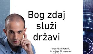 Harari: Kdo obvladuje svet? Kaj lahko storimo?