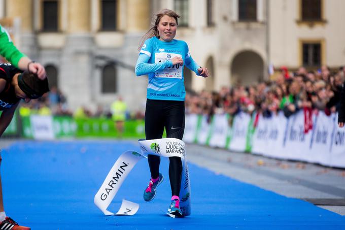 Nekoč si želi prečkati ciljno črto maratonske razdalje. | Foto: Žiga Zupan/Sportida