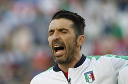 Buffon spet v italijanski reprezentanci