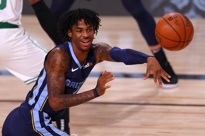 Ja Morant | Ja Morant je postal novinec leta v ligi NBA. | Foto Getty Images