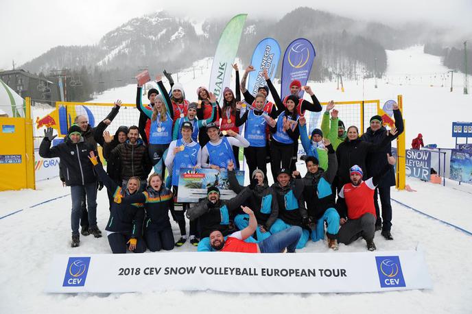 odbojka na snegu Kranjska Gora | Foto OZS