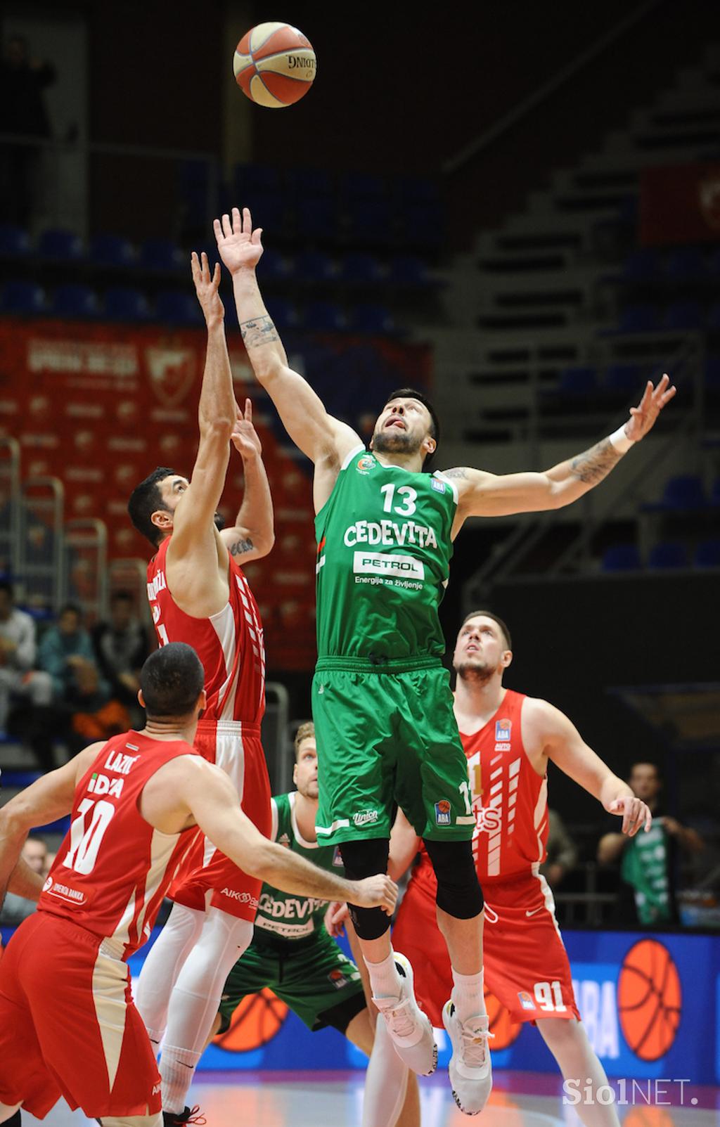 Crvena zvezda : Cedevita Olimpija, ABA liga