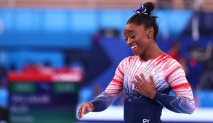 Simone Biles se je vrnila v velikem slogu