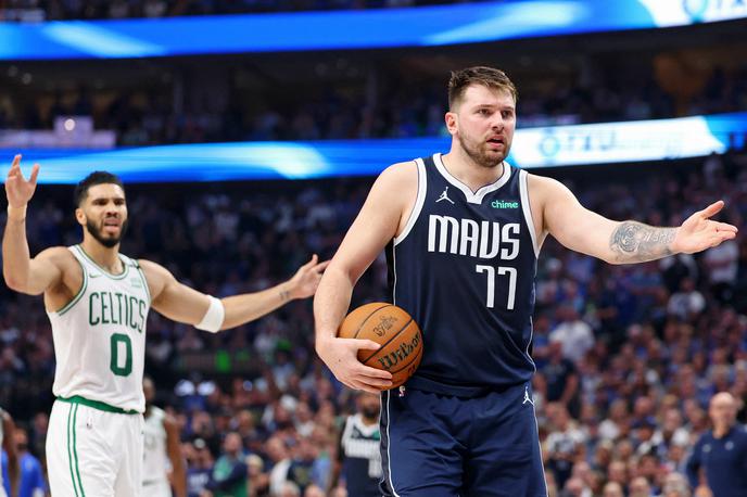 Luka Dončić Dallas Mavericks | Luka Dončić se je zaradi predstave v obrambi znova znašel na udaru kritikov. | Foto Reuters