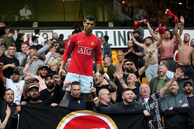 Cristiano Ronaldo bi lahko v nedeljo zaigral za Manchester United. | Foto: Reuters