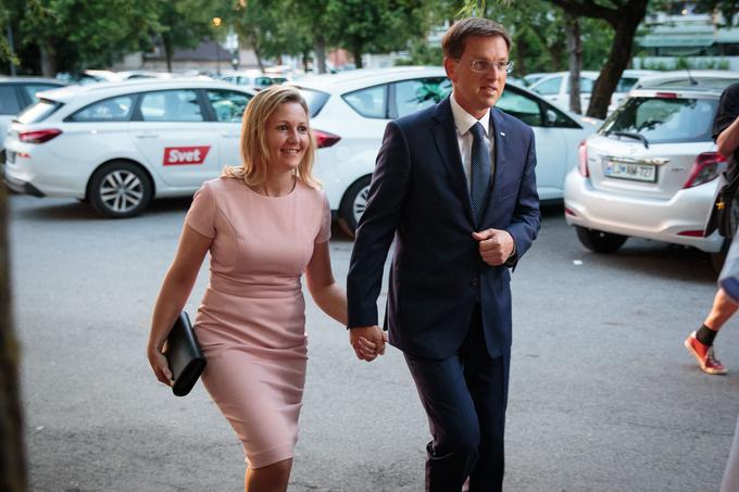 Mojca Stropnik, Miro Cerar | Foto: Mediaspeed