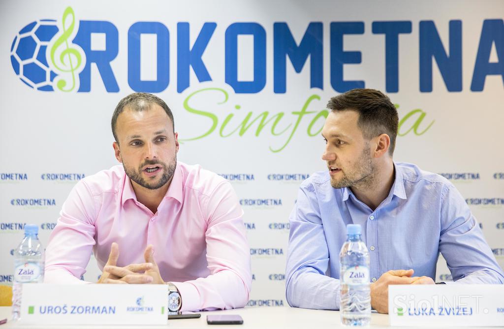 Rokometna simfonija, Uroš Zorman, Luka Žvižej