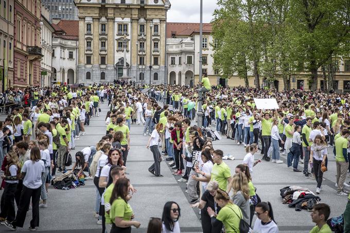 Parada ljubljanskih maturantov 2023 | Foto: Ana Kovač