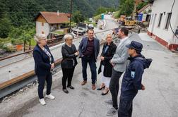 Predsednica Pirc Musar obiskala Baško grapo in Zgornje Posočje