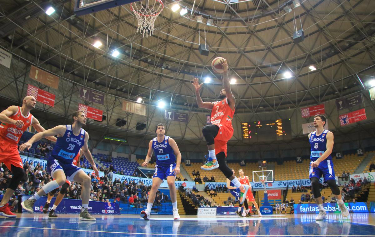 Liga ABA: Cibona - Cedevita Olimpija | Košarkarji Cedevite Olimpije so pri Ciboni slavili s 84:82. | Foto KK Cibona