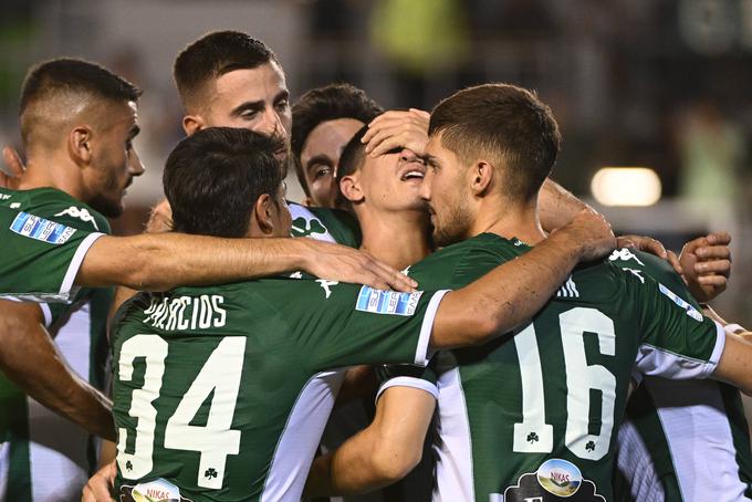 Panathinaikos s tremi Slovenci je v grški ligi to sezono še nepremagan. | Foto: AP / Guliverimage