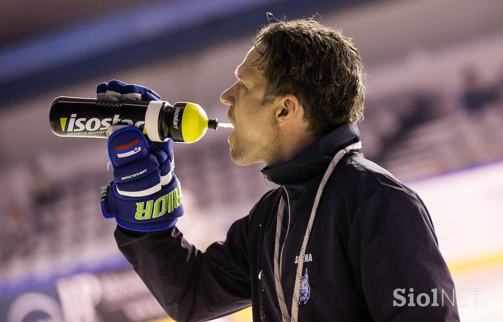 slovenska hokejska reprezentanca trening