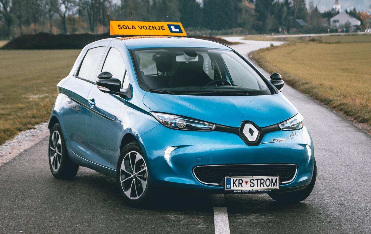 Renault Zoe | Foto Avtošola Šmarca