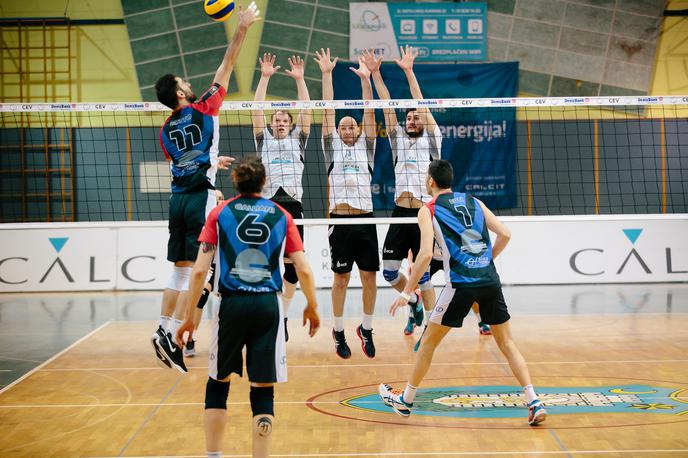 Calcit Volley vs Vero Monza | Kamničani so z dvema porazoma proti Monzi za letos končali s pokalom Challenge. | Foto Klemen Brumec