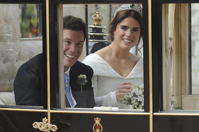 Eugenie | Princesa Eugenie in Jack Brooksbank sta se poročila leta 2018. | Foto Guliverimage