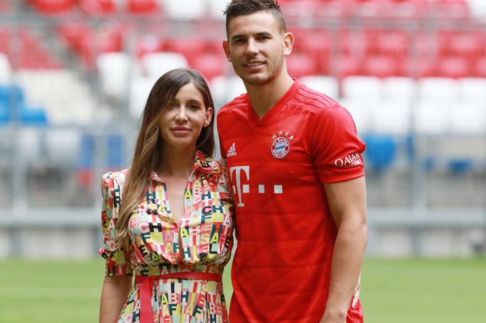 Lucas Hernandez z ženo | Nemški mediji so nedavno poročali, da se je Lucas Hernandez po šestih letih ločil od žene Amelie Lorente. | Foto Guliverimage