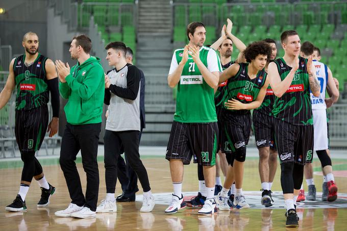 Petrol Olimpija ima že zagotovljeno mesto v ligi ABA za prihodnjo sezono. | Foto: Urban Urbanc/Sportida