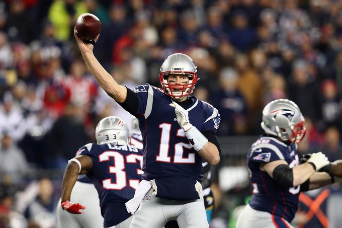 New England Patriots so v finalu konference AFC premagali moštvo Jacksonville Jaguars in bodo v rekordnem desetem nastopu na Super Bowlu lovili še šesto zmago. | Foto: Guliverimage/Getty Images