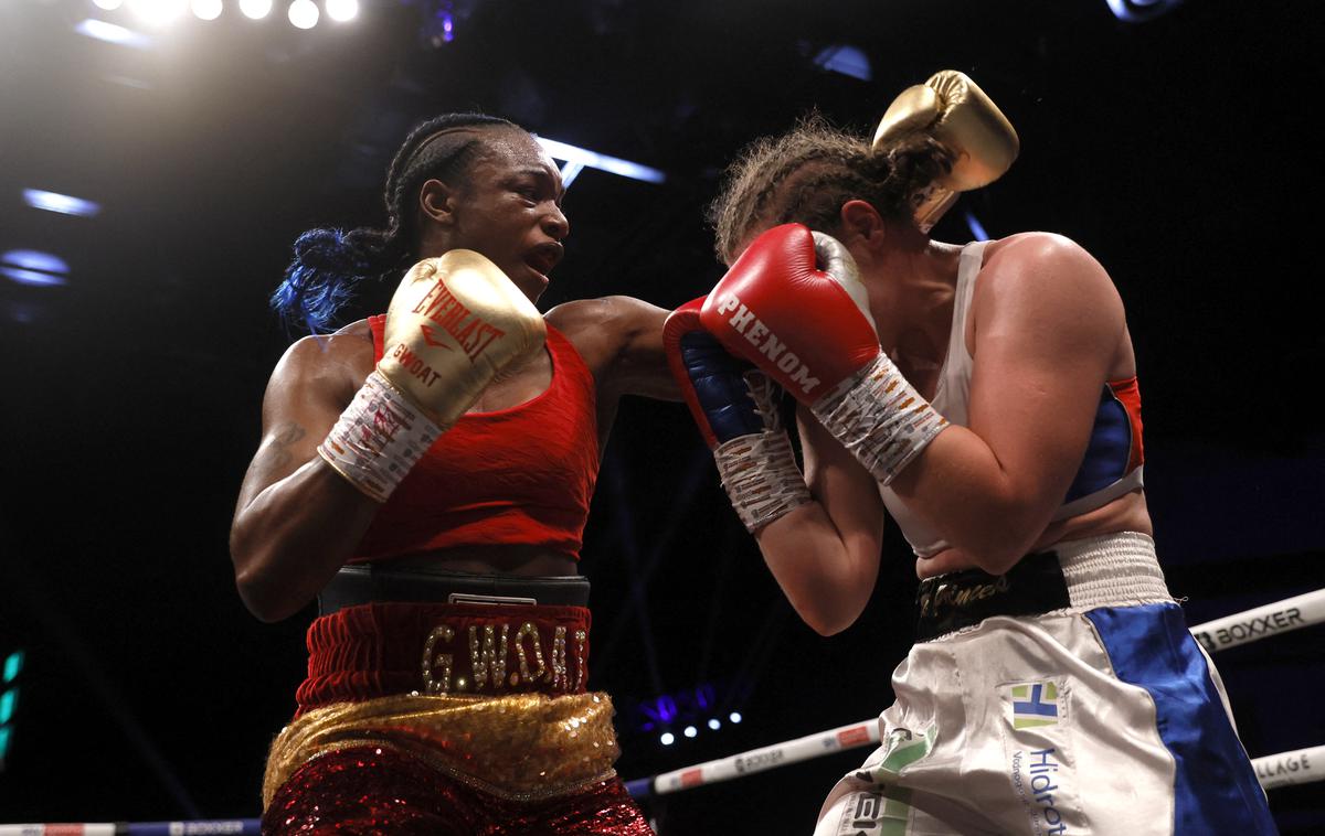 Ema Kozin vs. Claressa Shields | Ema Kozin ni bila dorasla tekmica izvrstni Claressi Shields. | Foto Guliverimage