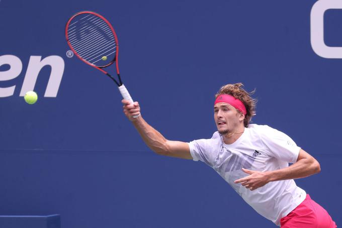 Aleksander Zverev se je brez težav uvrstil v naslednji krog. | Foto: Gulliver/Getty Images