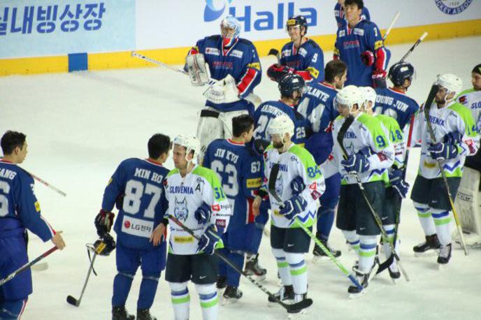 slovenska hokejska reprezentanca Južna Koreja OI | Foto Hokejska zveza Slovenije