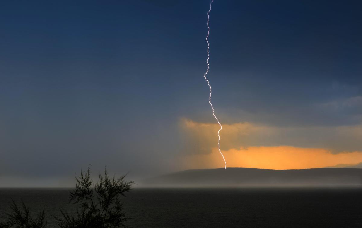 Hrvaška, morje, neurje | Hrvaško Istro in območje Kvarnerja je v zadnjih tednih prizadelo več izrazito močnih neurij. | Foto Guliverimage