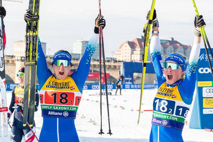 Anamarija Lampič, Eva Urevc | Slovenski smučarski tekačici Anamarija Lampič in Eva Urevc sta na poti do nove vrhunske uvrstitve.