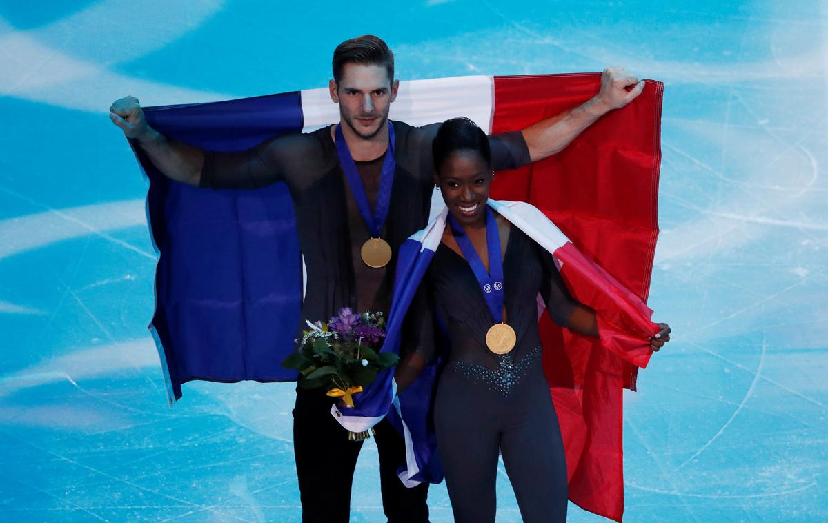 Vanessa James in Morgan Cipres | Vanessa James in Morgan Cipres sta postala evropska prvaka. | Foto Reuters