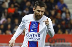 PSG se je pobral, Messi zadel in podal