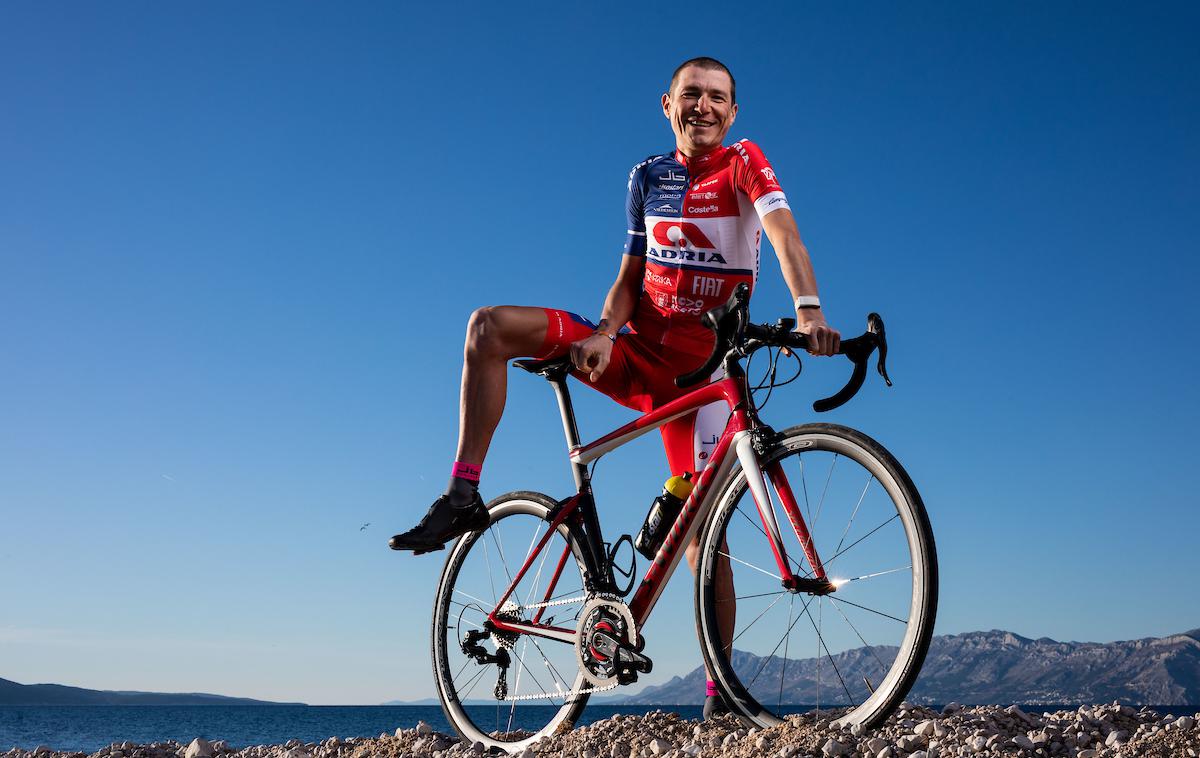 Jani Brajkovič | Jani Brajkovič je bil poseben gost druge etape virtualne dirke Po Sloveniji. | Foto Vid Ponikvar