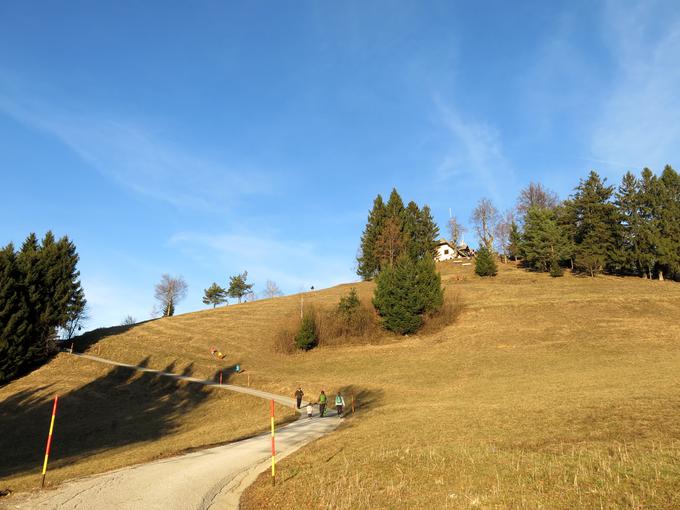 Ob sončnih dneh sta Jošt in tamkajšnje gostišče resnično oblegana točka. | Foto: Miha First