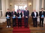 Andrej Hauptman, Borut Pahor, Franc Hvasti, Marjan Fabjan, Polona Sladič, Roman Krajnik