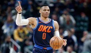 Russell Westbrook zaradi operacije mesec dni na prisilnem počitku