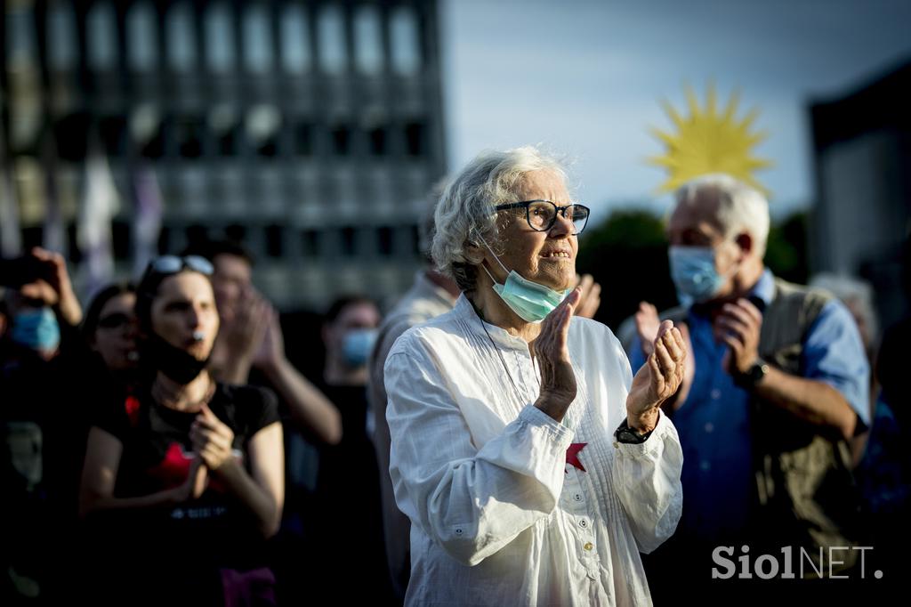 Protesti v Ljubljani