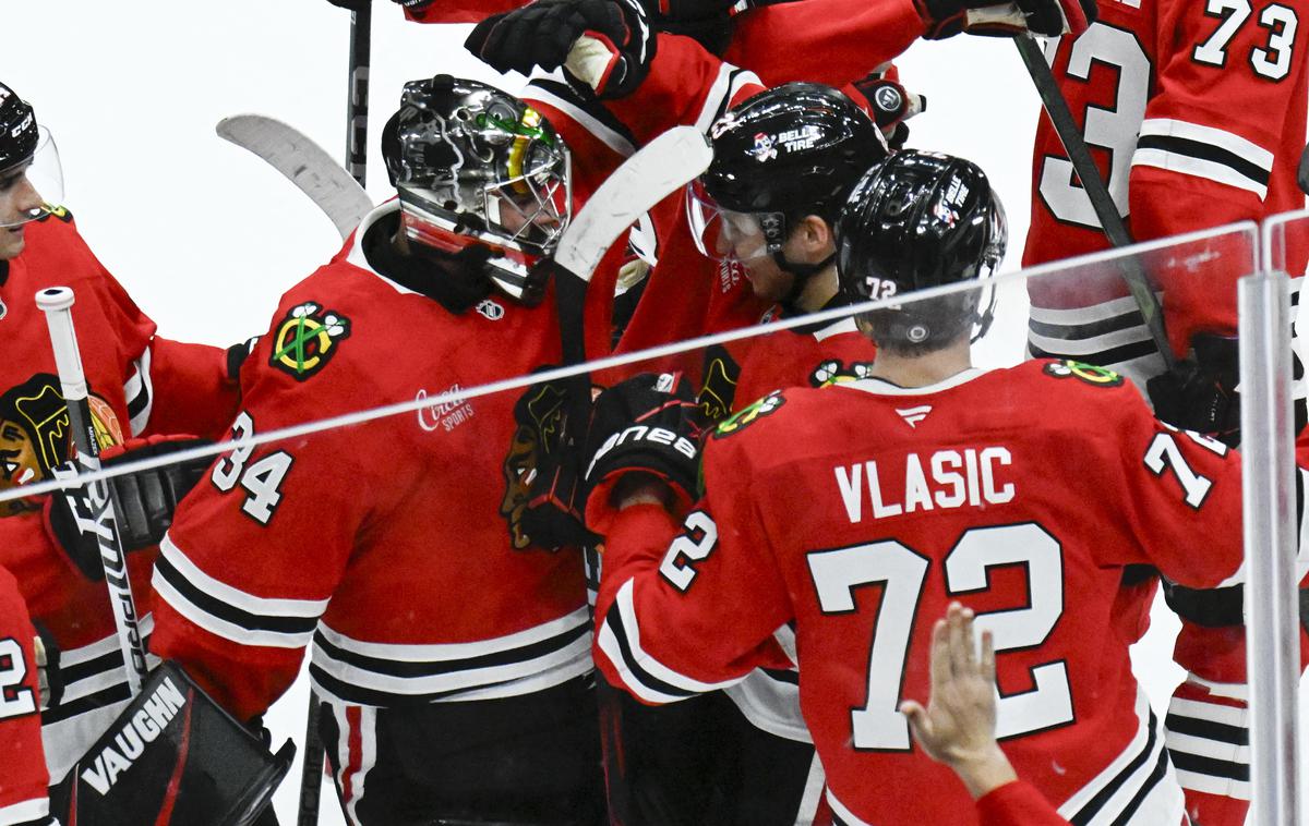 Chicago Blackhawks | Hokejisti Chicaga so v podaljšku premagali Minnesota Wild. | Foto Guliverimage