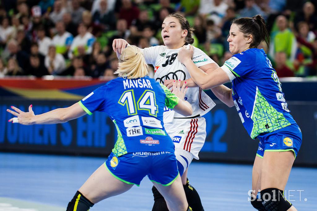 EHF Euro2022: Slovenija - Madžarska, slovenska ženska rokometna reprezentanca