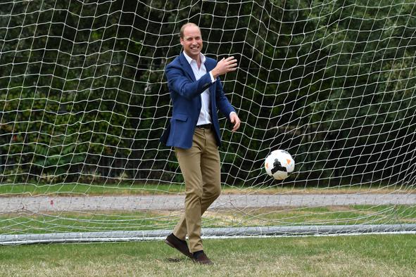 Princ William gre na Euro 2024