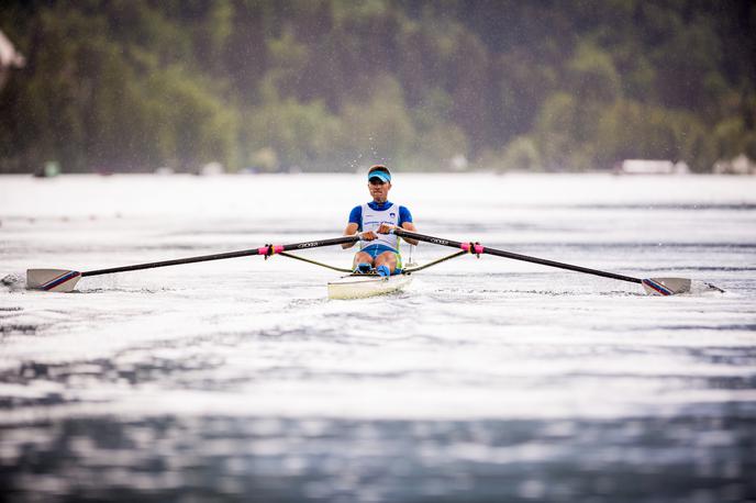 Rajko Hrvat | Na prvi veslaški regati v Sloveniji po koronakrizi je slavil Rajko Hrvat. | Foto Grega Valančič/Sportida