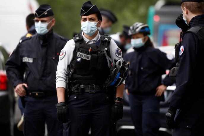 Francija francoska policija koronavirus | Foto Reuters