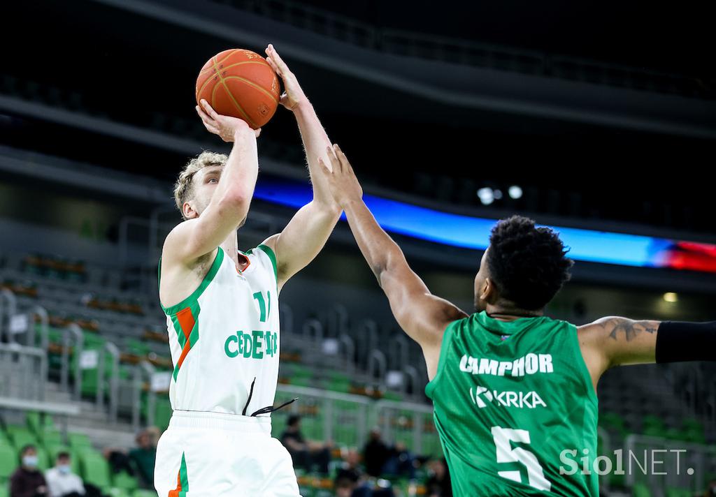 Cedevita Olimpija - Krka (prva tekma finala DP 2021)