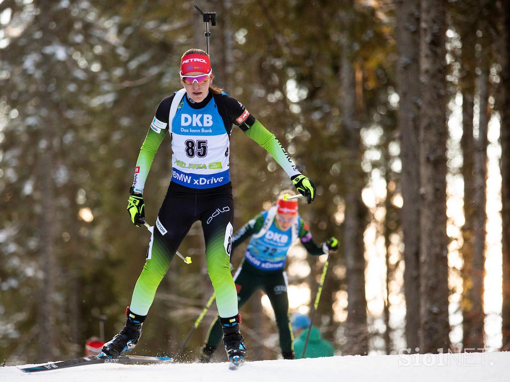 Biatlon šprint ženske