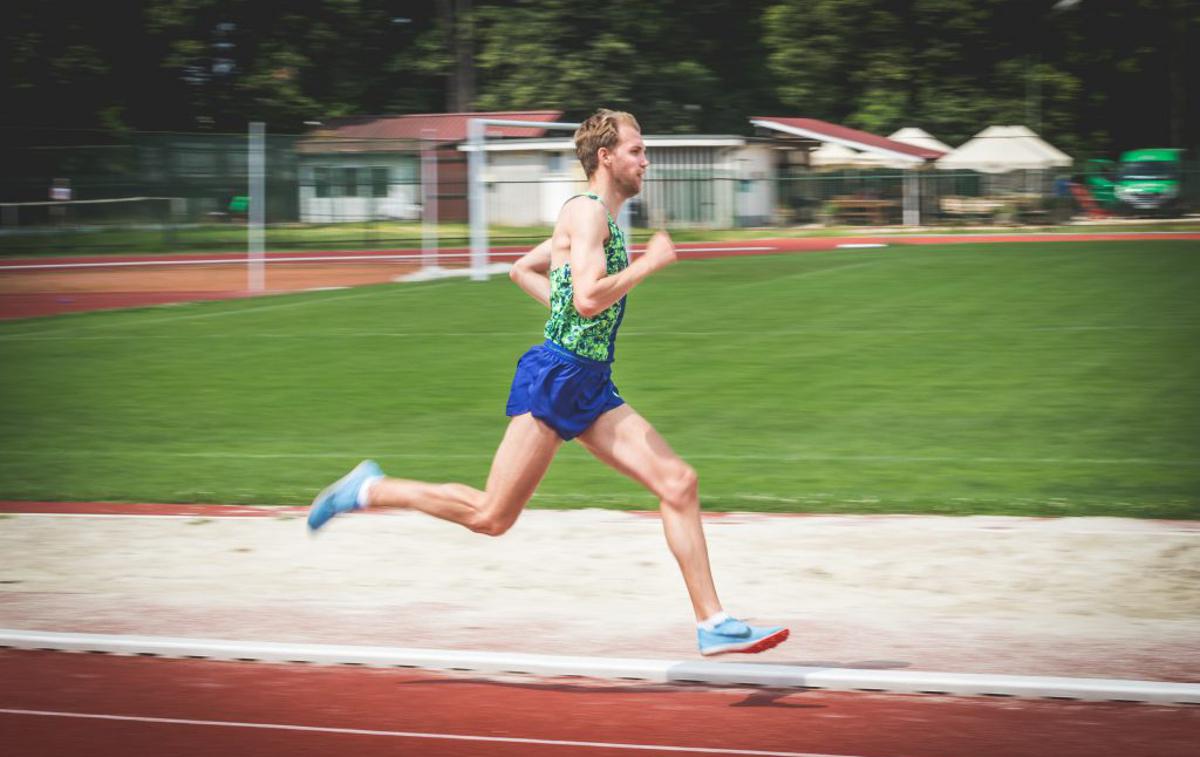 Žan Rudolf | Žan Rudolf se je na Finskem povsem približal olimpijski normi in le za 12 stotink zaostal za državnim rekordom, ki ga ima v lasti sam. | Foto Peter Kastelic/AZS