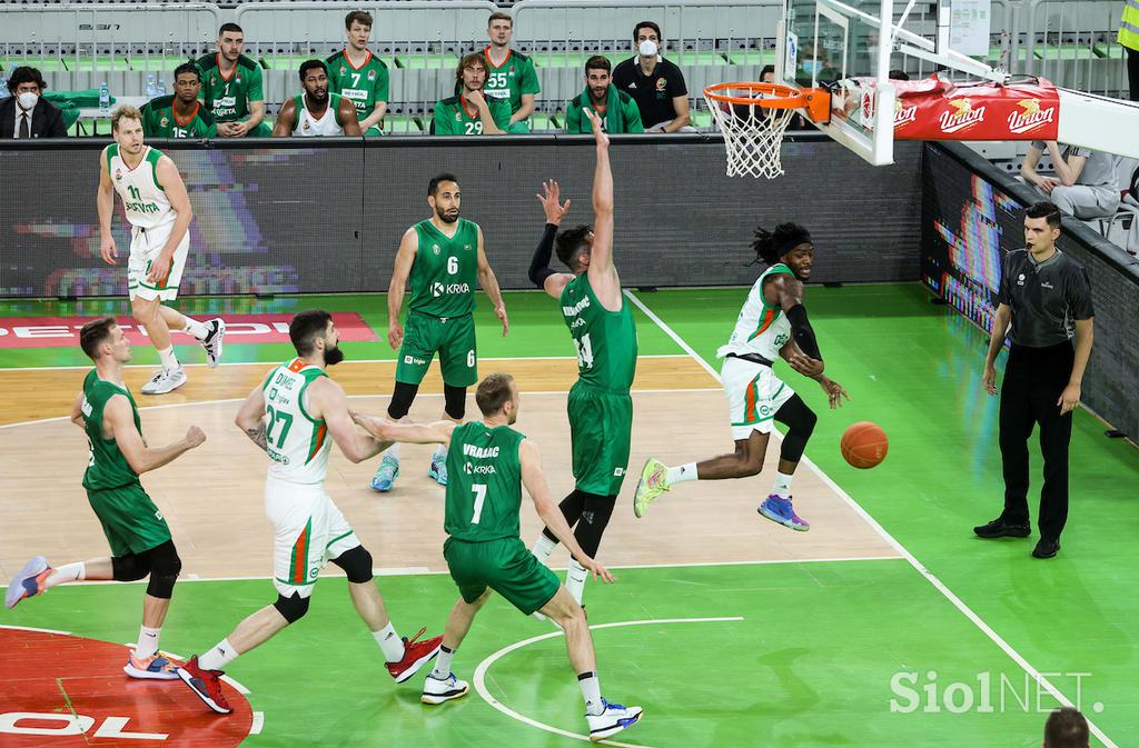 Cedevita Olimpija - Krka (prva tekma finala DP 2021)