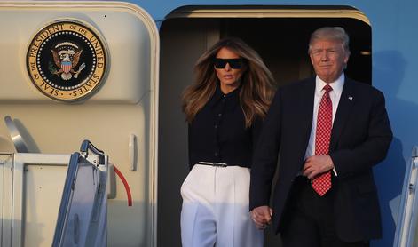 Ali Melania Trump z modnimi odločitvami nasprotuje možu Donaldu?