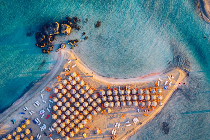 Plaža Elafonisi, Kreta | Za najlepšo plažo na svetu so letos razglasili grško plažo Elafonisi, ki jo najdemo na priljubljenem otoku Kreta. | Foto Shutterstock